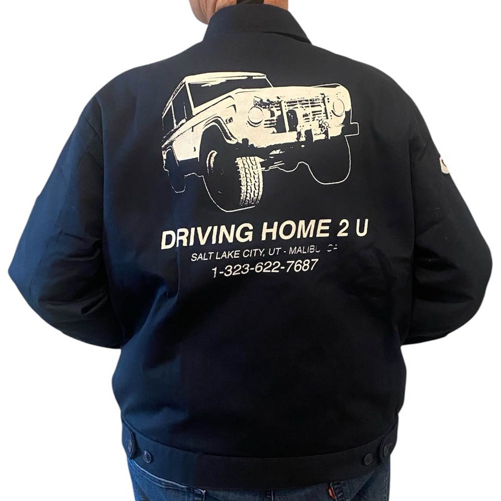 Dikies & OLIVIA RODRIGO SOUR jacket featuring "Driving Home 2U" graphic 2XLR NWT